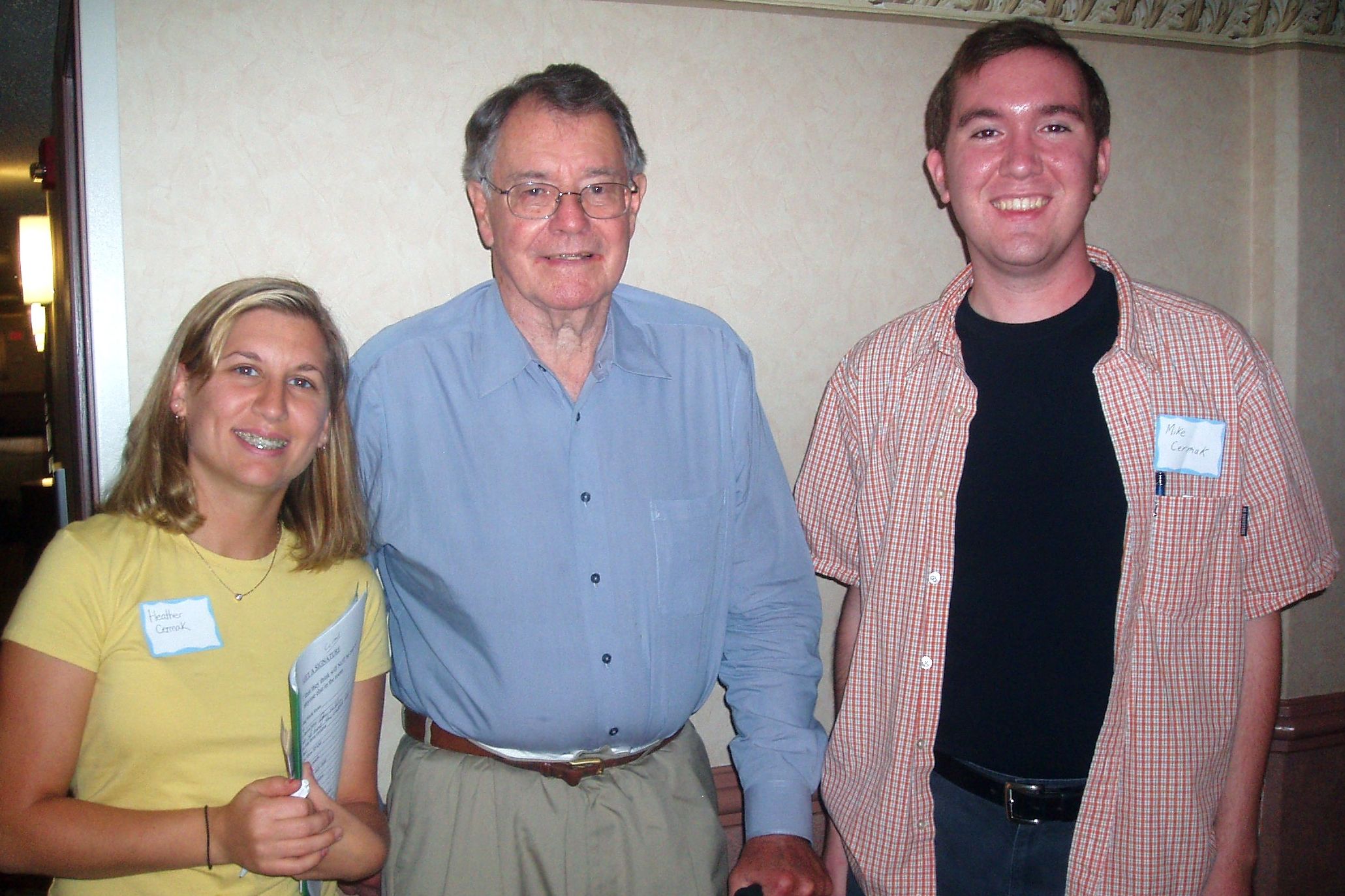 The Cermaks & Dr. Gunnar Stickler